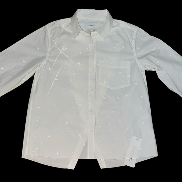 Current Elliott Cross-Back Ivie Shirt Size 0 - Picture 4 of 13